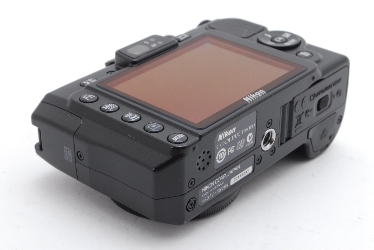 ⏯️[MINT w/ Box] Nikon COOLPIX P6000 Black 13.5MP Digital