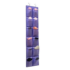Hanging Storage Organizer Over the Door Shoes Organizer Kids Shoe Rack with 1...