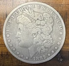 1882 Morgan Silver Dollar No Mint Mark 90% Silver $1