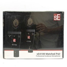 sE Electronics sE4100-U Large Diaphragm Condenser Microphones Matched Pair - NEW
