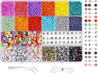 12600 StüCk Perlen FüR ArmbäNder, 2Mm Perlen Zum AuffäDeln, Perlen FüR ArmbäNder
