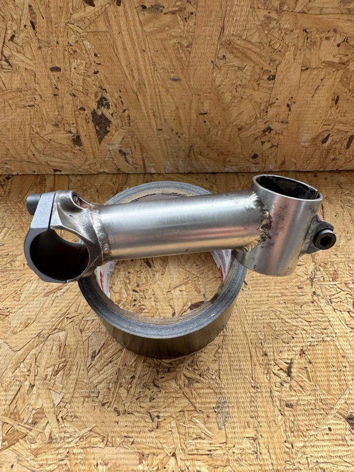 SALSA CroMOTO SUL • 1 1/8 • 26.0 • Vintage Bike Stem • RAW Steel Exposed Welds - Image 2 of 4