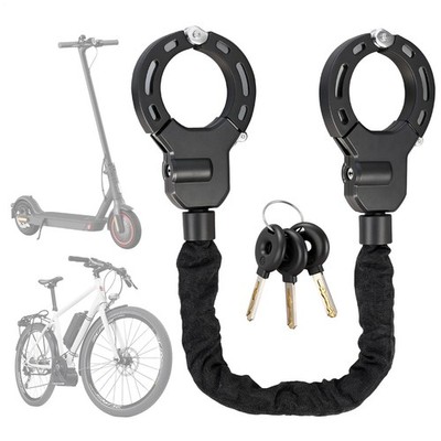 Elektroroller Schloss Fahrradschloss Handschellenschloss For E-Scooter +3 Keys