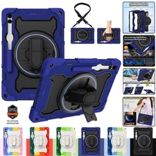 For Samsung Galaxy Tab S7 S8 S9 S10 S11 Rotating Heavy Duty Rugged Case Cover