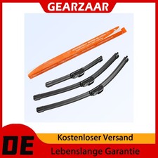 Scheibenwischer Wischerblätter Komplett Set für VW Lupo Gummi Vorne+Hinten 3x