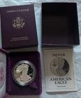 1992 S Proof $1 American Silver Eagle Dollar OGP