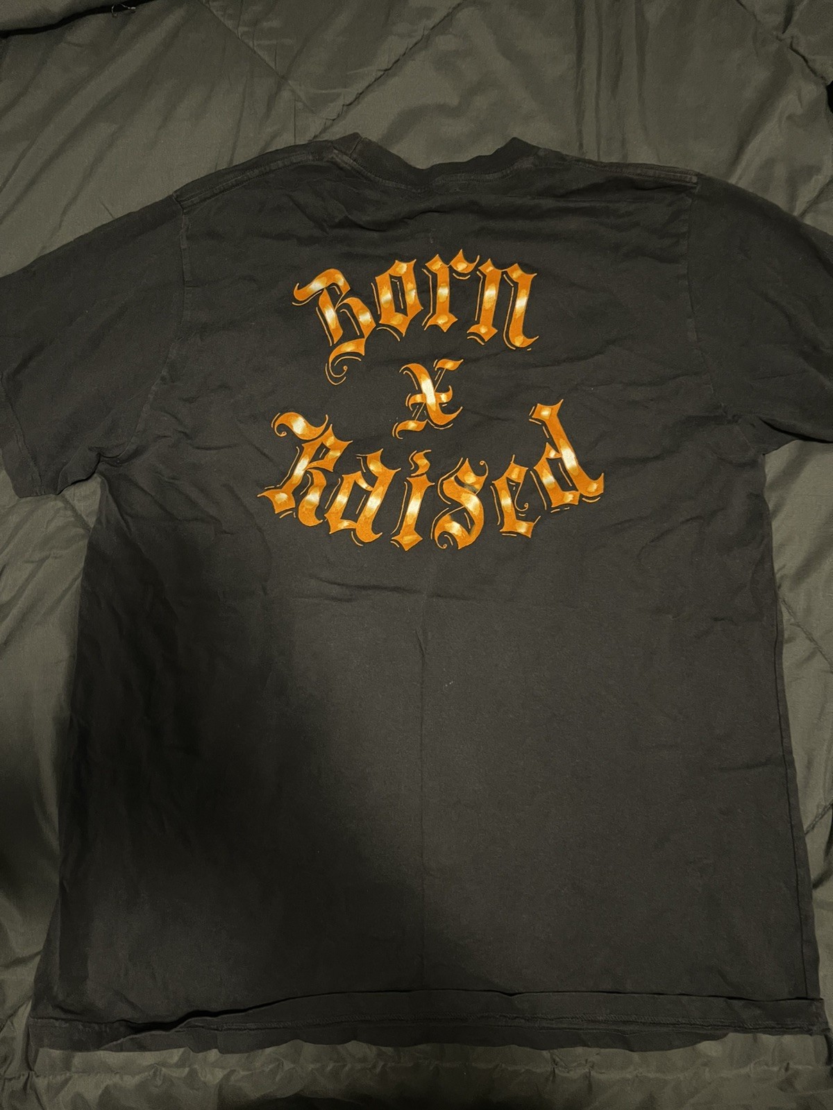 Born X Raised Snotty Fox Black Rocker T shirt Size XL