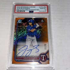 2022 Bowman Chrome 1st Bowman Auto Jojo Blackmon PSA 10 #CPA-JBN /25