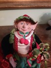 Set Christmas Boy Elf, Christmas Fairy 2008 Shelf Sitter Holiday Figurines  — photo 5