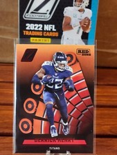 2022 Panini Zenith Derrick Henry - Red Zone - SP Red Foil - Tennessee Titans