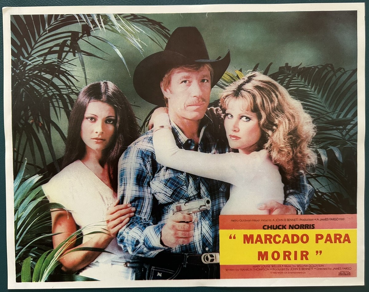 FORCED VENGEANCE Chuck Norris MEXICAN LOBBY CARD SET | eBay