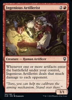 4x Ingenious Artillerist - NM - CML2 Battle for Baldur's Gate