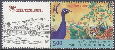 India - My Stamp New Issue 2024-10-05 (S) Wildlife Institute of India