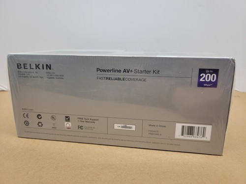 Belkin 200 Mbps Powerline 3-Port Adapter - Picture 4 of 5