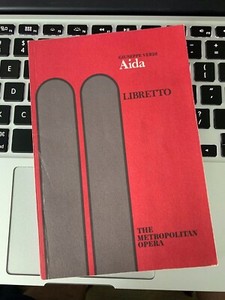 Aida Libretto The Metropolitan Opera  © 1988