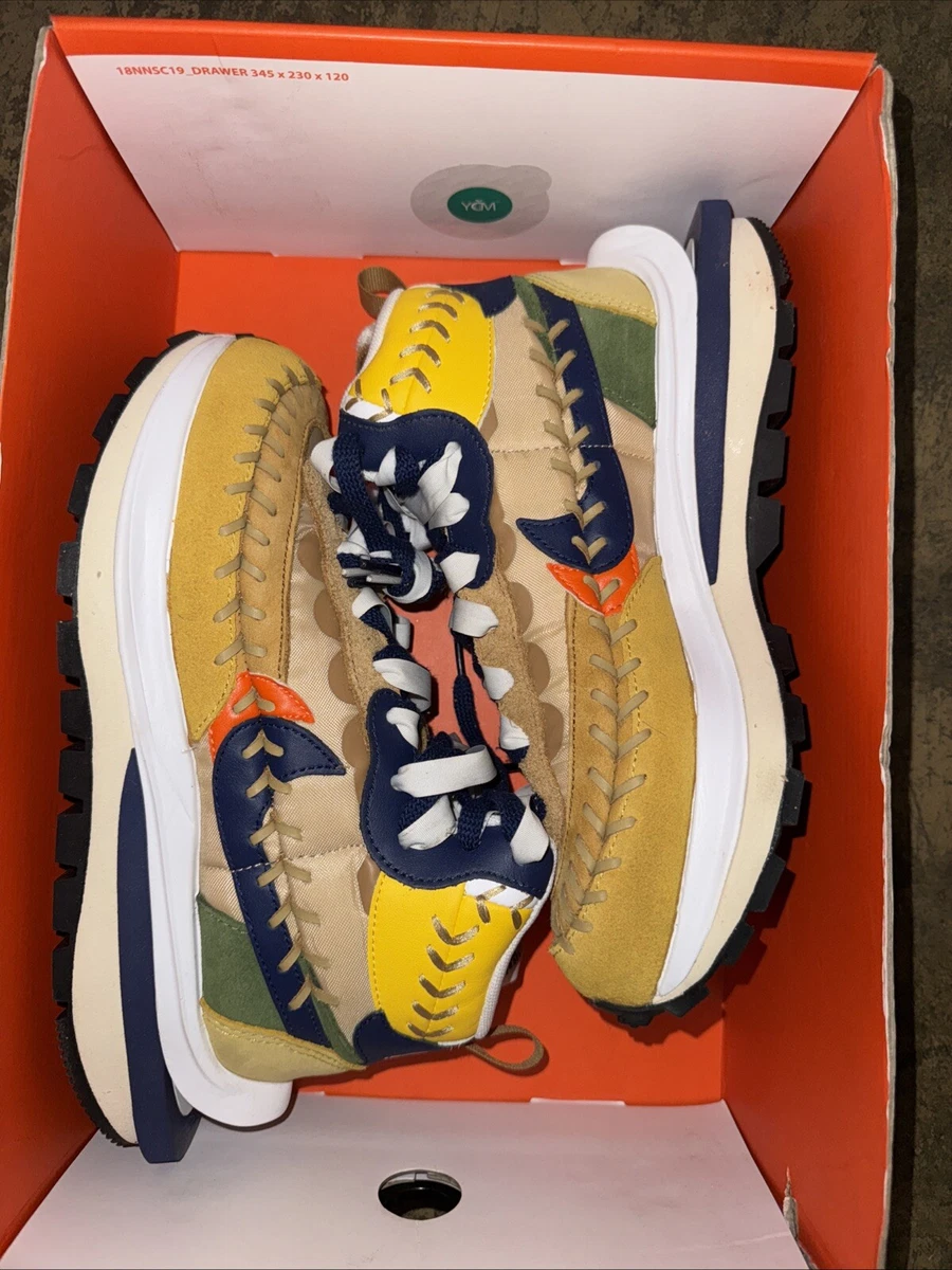sacai x Jean Paul Gaultier x Nike VaporWaffle Sesame for Sale