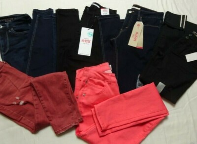 Wholesale Lot Jeans Mixed Style Mixed Brand Women's Jeans 10