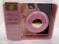 FOREO UFO Mini LED Thermo Smart Facial Mask - Pearl Pink - NEW in Box! Gift Idea