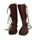 Handmade Leather Boots, Durable Medieval Viking Leather Shoes