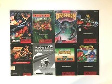 Authentic Original Super Nintendo SNES Manuals Only - You Pick - US Seller