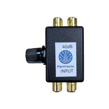AAS40ASCRCA 40dB Adjustable Stereo attenuator with RCA phono 