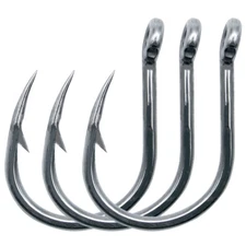 30Pcs~60Pcs Heavy Duty Jigging Hooks Saltwater Deep Big Game Hook  Metal Jig