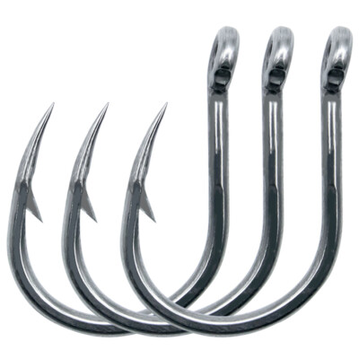 30Pcs~60Pcs Heavy Duty Jigging Hooks Saltwater Deep Big Game Hook  Metal Jig
