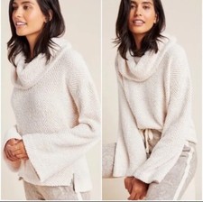 Anthropologie Saturday Sunday Constance Bell Sleeve Cowl Neck Sweater Sz XS