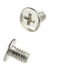 20/50/100/1000 PCS M2 x 3mm Laptop Phillips Flat Head Screw Nickel Plated NEW