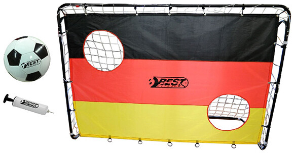 Best Sporting FußBalltor Set Deutschland 11088 Mit Torwand, Ball Und Pumpe-image