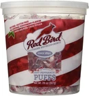 Red Bird Soft Peppermint Puffs 18 Ounce Tub Individually Wrapped Candy