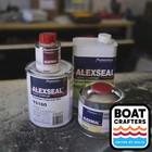 Alexseal 501 Snow White Roller Paint Complete Kit Quart