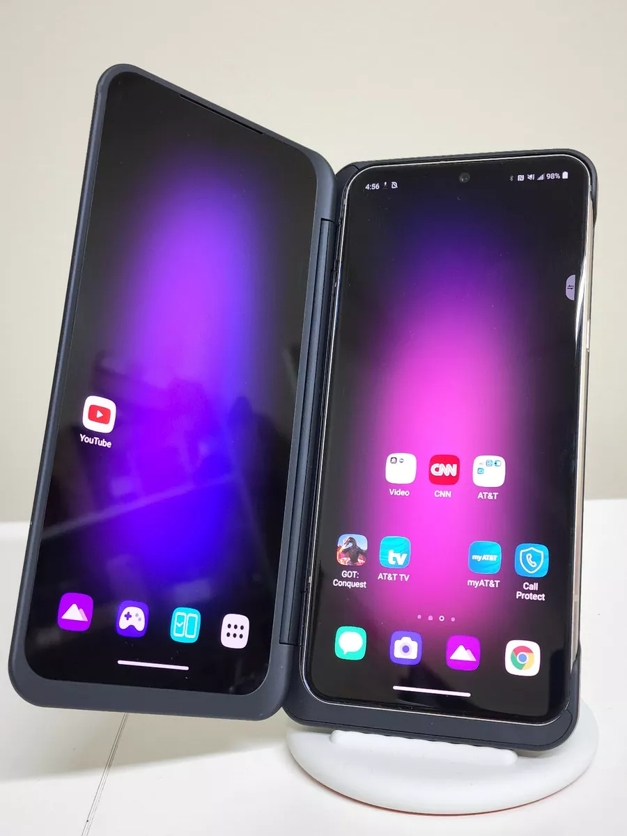 LG Dual Screen Case for LG V60 ThinQ 5G Phone - Model LM-V605N - Black