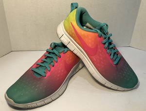 rainbow nike running shoes