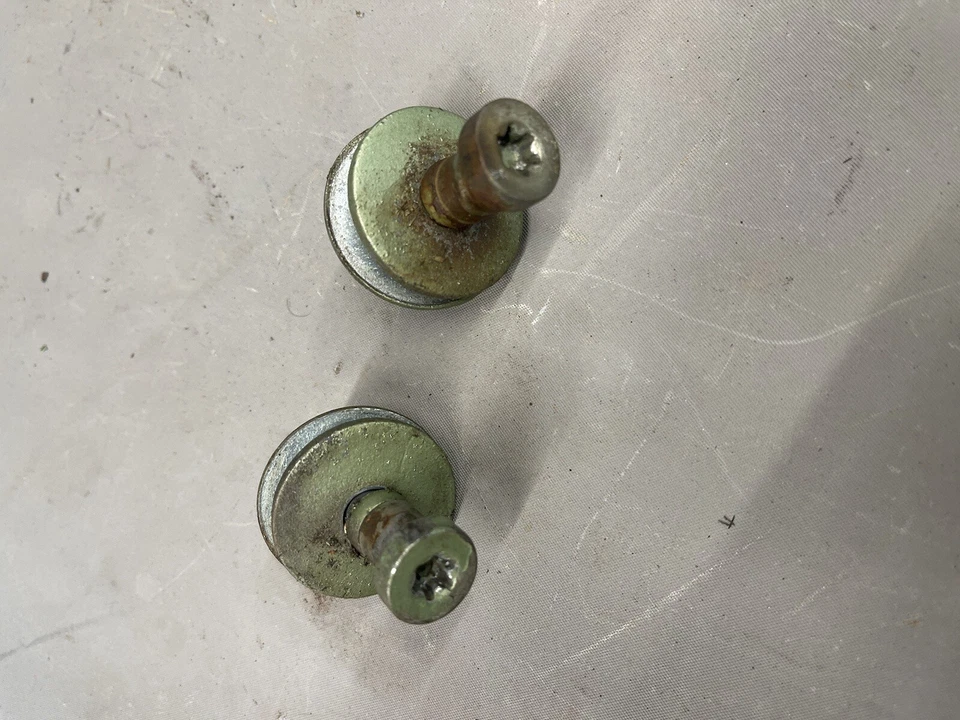 1965-1972 Chevrolet Impala Belair door jam striker latch 1970 1971 1969 1968 OEM - Image 3 of 4