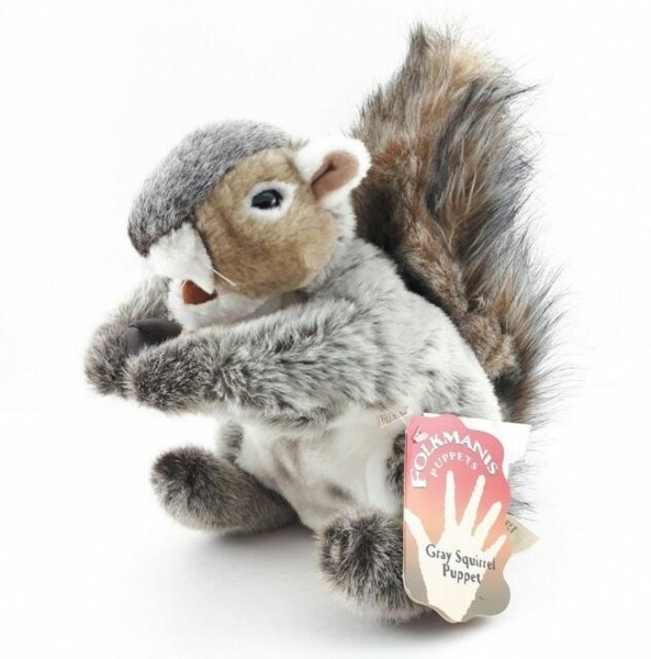 Folkmanis Gray Squirrel Hand Puppet for sale online eBay