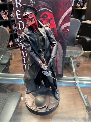 SIDESHOW EXCLUSIVE THE RED SKULL PREMIUM FORMAT STATUE 100/500