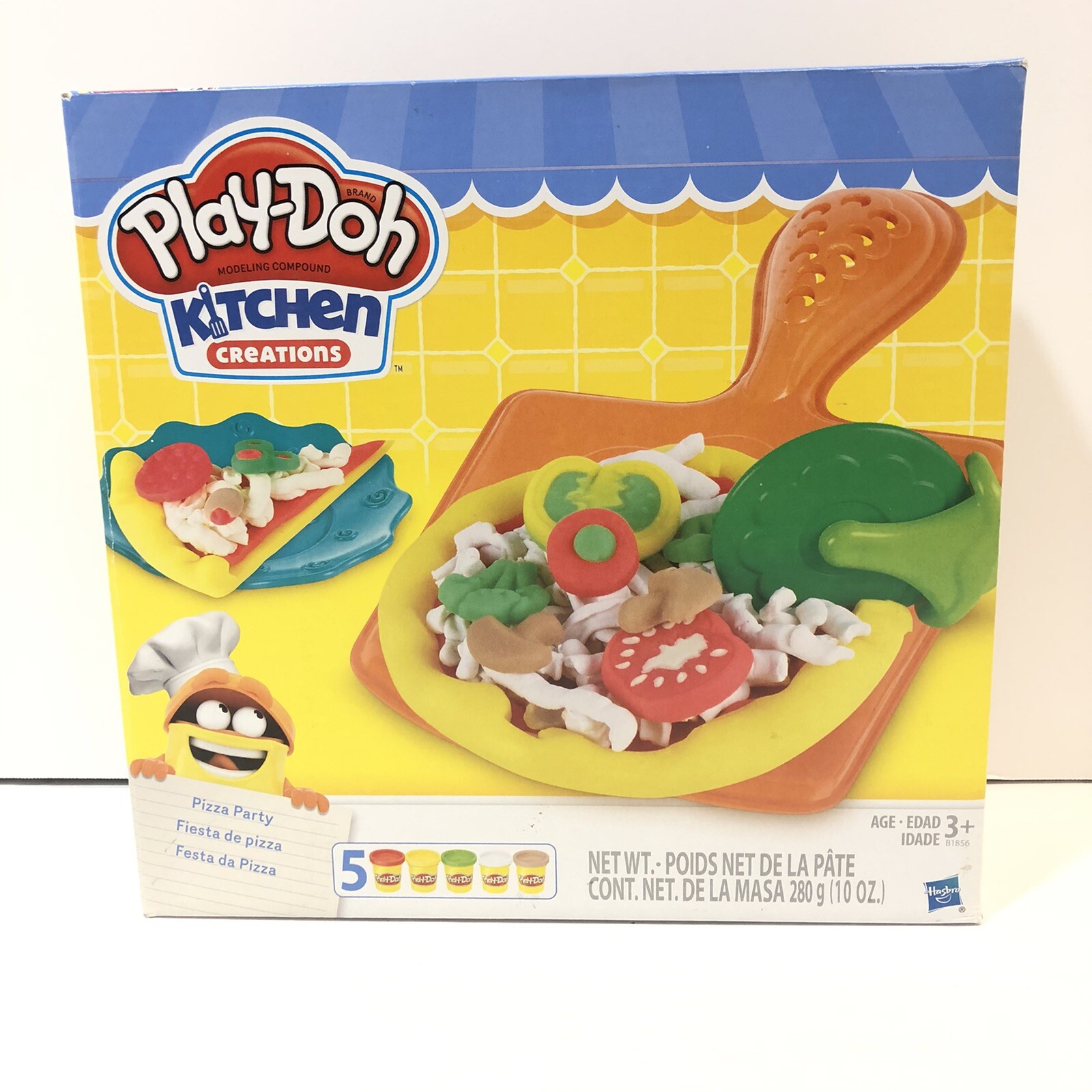 play doh kitchen creations pizza party