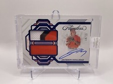 🔥🔥2023 Panini Flawless Sapphire Dual Patch Auto Jackson Holliday /15 RC 🔥🔥