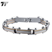 ELEGANT T&T 316L Solid Stainless Steel Bracelet BBR122