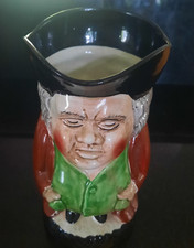Antique English Staffordshire Toby Jug -8.5 inches