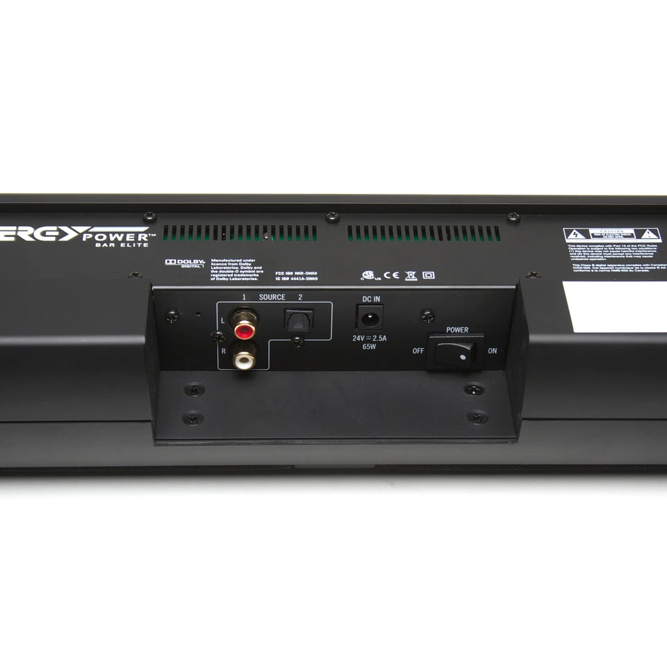 Energy By Klipsch Power Bar Elite Soundbar Wireless 10 inch Subwoofer B Stock - Image 2 of 4