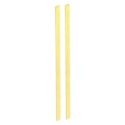 #ad 2Pack 1 8x1 2x12quot; H59 Brass Flat Bar Solid Flat Mill Stock Brass for DIY $27.73