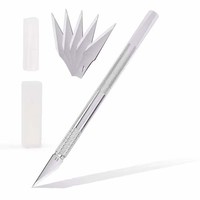 PräZisionsmesser Mit 6 Klingen – Skalpell Cutter FüR Gravur, Modellbau & Diy