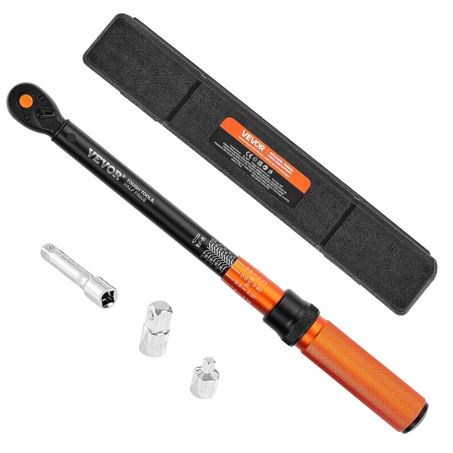 Chiave Dinamometrica Clic, 10-100 Lbf-Ft E 13,6-135,6 N.M Chiave Dinamometrica B