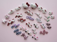 50 Pcs Kitty Hair Clips, Kawaii Hair Accessories, Girls Hair Pins.