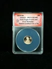 2010-W $5 Gold Eagle ANACS  PF70 DCam 1/10 oz Proof AGE FIRST RELEASE 7275