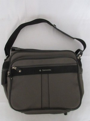 Samsonite Silhouette 4 Gray Travel Bag With Shoulder Strap 1987