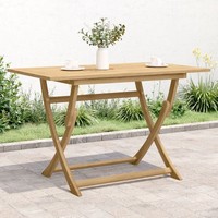 Gartentisch Klappbar 120X70X75 Cm Massivholz Akazie