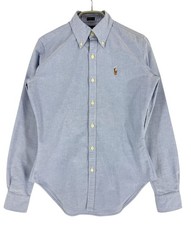 Camicia Casual Rosa Skinny Fit Da Donna Ralph Lauren Taglia 2 - XS